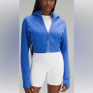 Lululemon Scuba Full Zip Cropped Hoodie